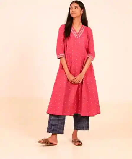 Paradise Pink Kurta Set